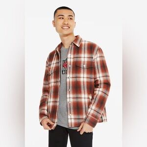 Aeropostale 1994 Retro 90s Plaid Lined Flannel Jacket, Men’s Size XS